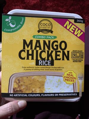 Mango chicken rice
