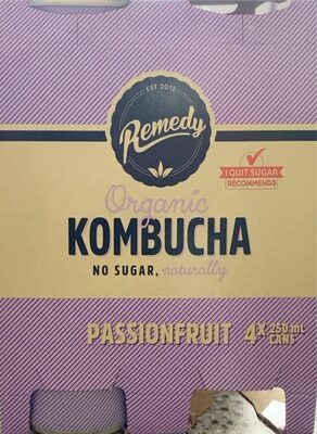 Organic Kombucha - Passionfruit