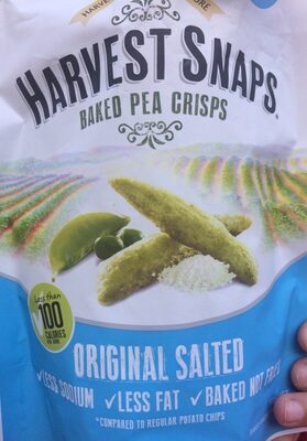 Harvest snaps baked pea crisps