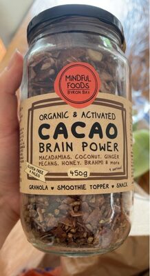 Organic and Activated Cacao brain power