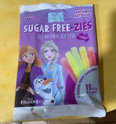 Sugar Free-Zies All Natural Icy Stic