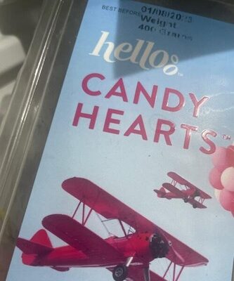 Candy Hearts Red Grapes