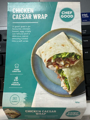 Chicken Ceaser Wrap