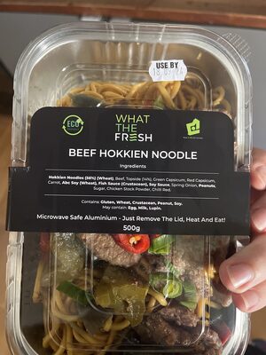 Beef Hokiem Noodle