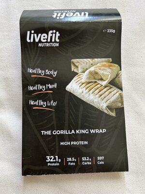 The Gorilla King Wrap front packaging