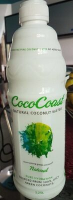Natural Coconut Water front packaging