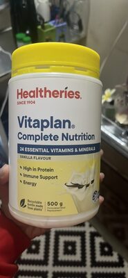 Vitaplan Complete Nutrition Vanilla Flavour