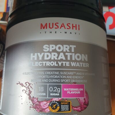 SPORT HYDRATION ELECTROLYTE WATER