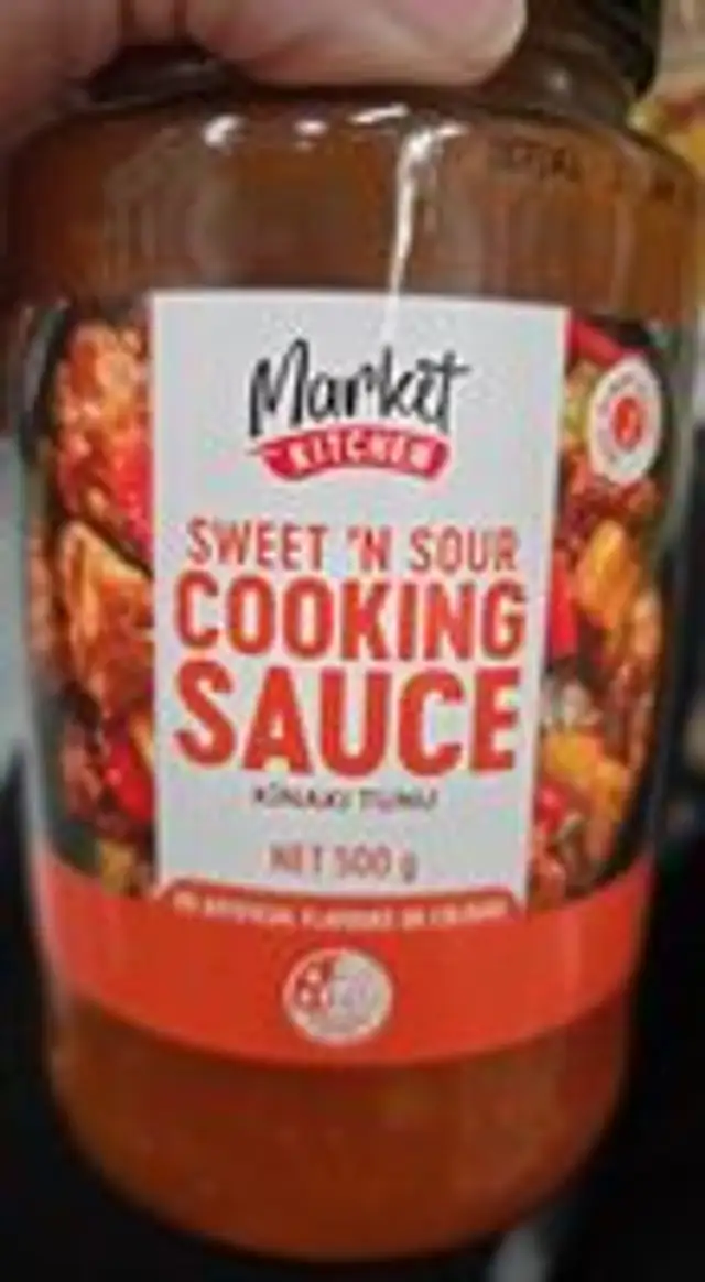 Sweet and sour cooking sauce
