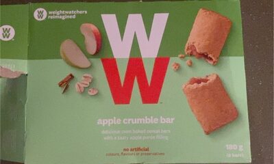 apple crumble bar