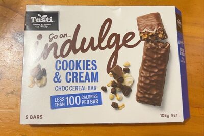 Cookies & Cream Choc Cereal Bar