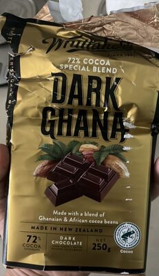 Dark Ghana 72% Cocoa Special Blend Dark Chocolate