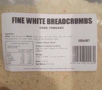 Fine White Breadcrumbs