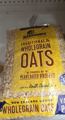 Traditional whole grain oats