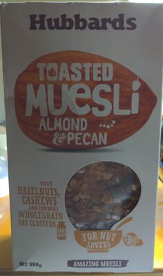 AMAZING MUESLI TOASTED ALMOND & PECAN