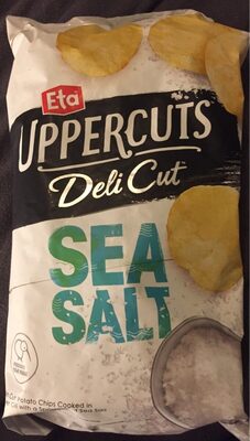 Uppercuts Sea Salt front packaging