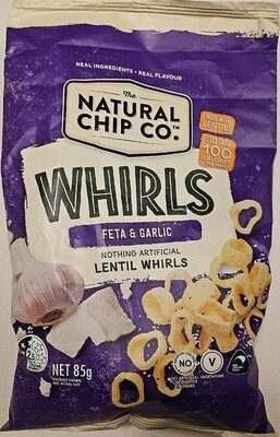 Lentil Whirls - Feta & Garlic