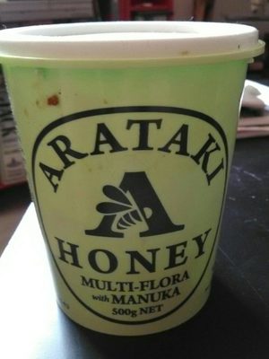 Multi-Flora with Manuka Honey front packaging