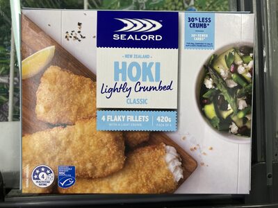Hoki Lightly Crumbed Fish