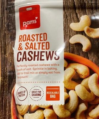 Roasted salted cashews