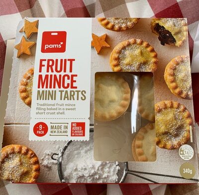 Fruit mince mini tarts