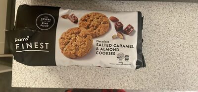 Decadent Salted Caramel & Almond Cookies