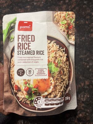 Fried Rice Steamed Rice