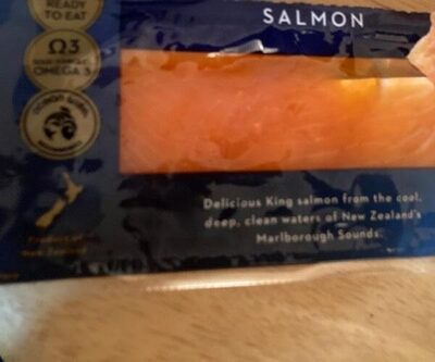 Cold smoked salmon