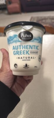 Puhoi Valley Authentic Greek Yoghurt Tub Natural