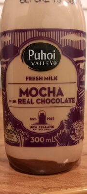 Fresh milk Mocha with real chocolate