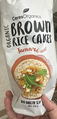 Brown Rice Cakes Tamari