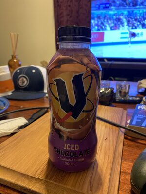 Iced chocolate + guarana energy