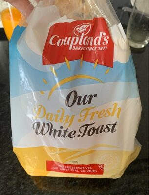 Our Daily Fresh White Toast front packaging
