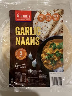 Garlic Naans