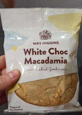 White choc macadamia