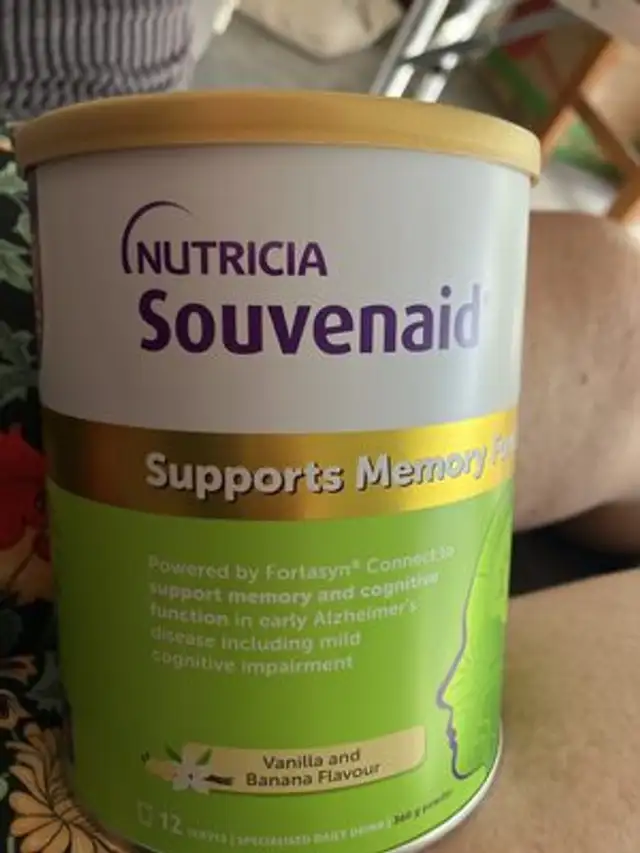 Souvenaid front packaging