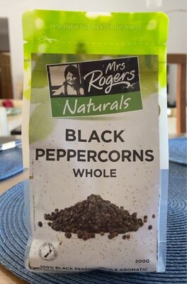 Black Peppercorns Whole