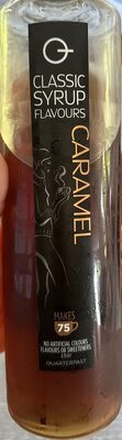 Classic Syrup Flavours Caramel
