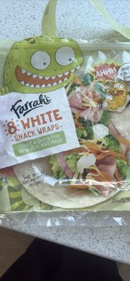 White Snack Wraps