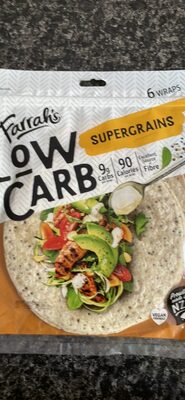 Low Carb Supergrains Wraps