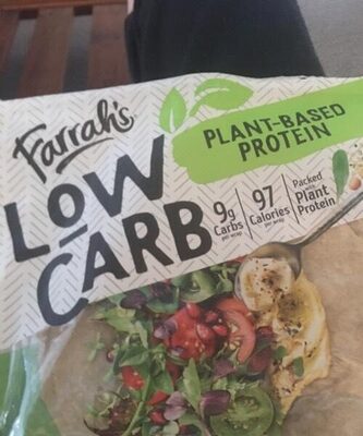Low Carb Plant Based Protein Wrap