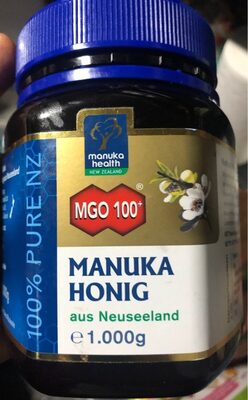 Manuka honig front packaging