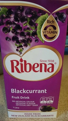 Blackcurrent fruit drink