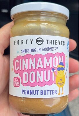 Peanut Butter Cinnamon Donut