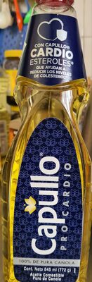 Aceite 100% de pura canola. pro cardio