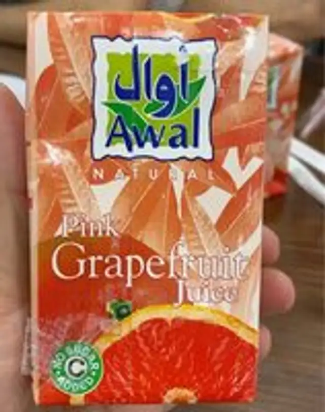 Pink Grapefruit juice