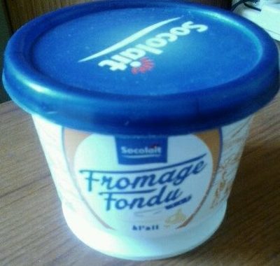 Fromage fondu à l'ail