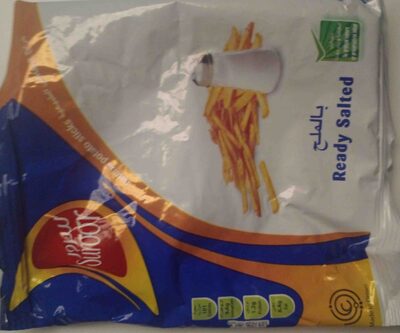 Potato sticks front packaging