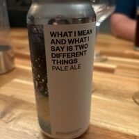 what I mean and what I say is two different things