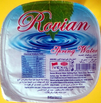 Rovian Spring Water